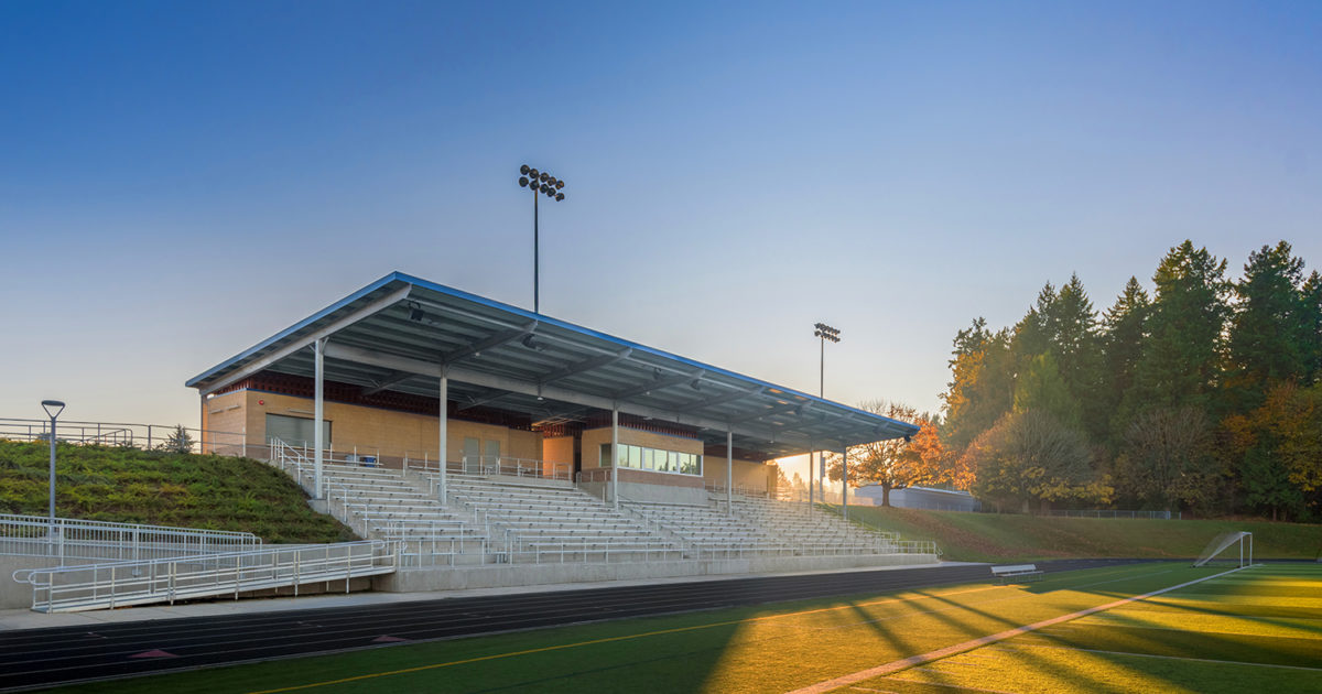 Ward-Henshaw  Alder Creek Middle School Grandstand